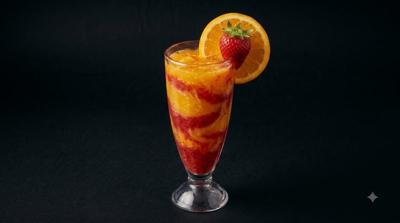 عصير فريز وبرتقال